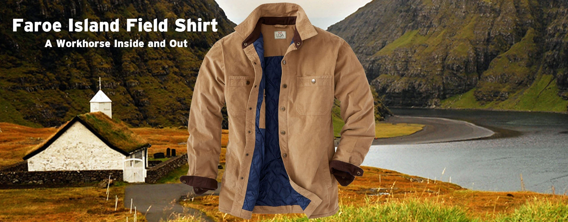 Faroe Island Field Shirt/Jacket